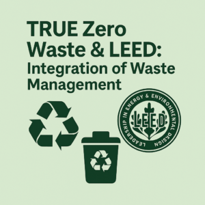 TRUE Zero Waste & LEED: Chiqindilarni Boshqarishda Integratsiyalashgan Yondashuv