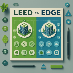 Key differences between LEED and EDGE certifications?